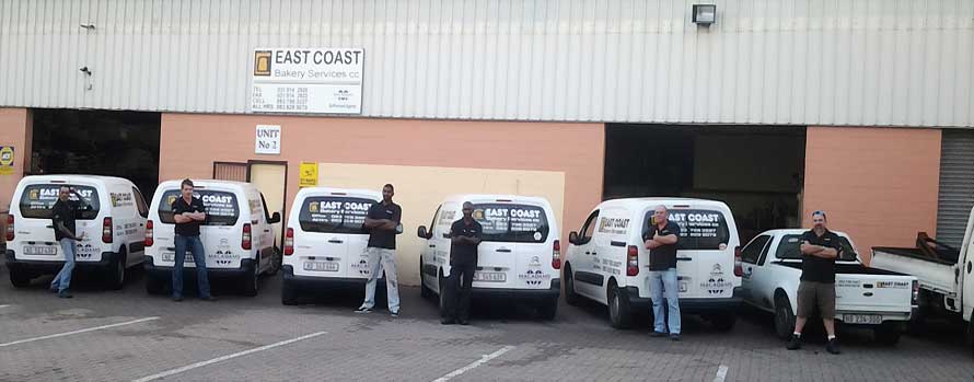 East Coast Bakery Seyvices Staff 